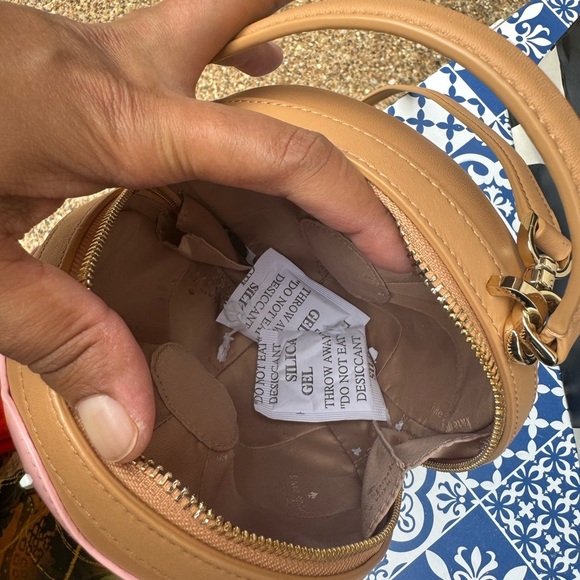 Kate Spade Novelty Bag Coffee Break 3D Donut Crossbody Pink Multi - Picture 12 of 14